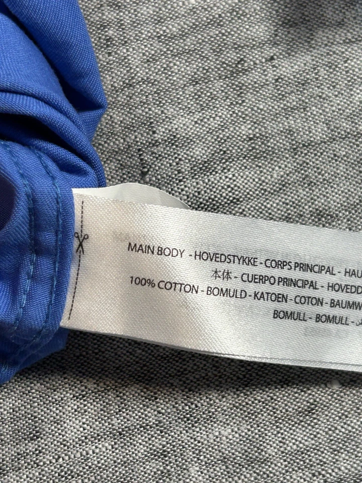 Классическая мужская футболка с логотипом команды Ariat XXL высокая синяя с флагом США в полоску со звездами - Изображение 4 из 4