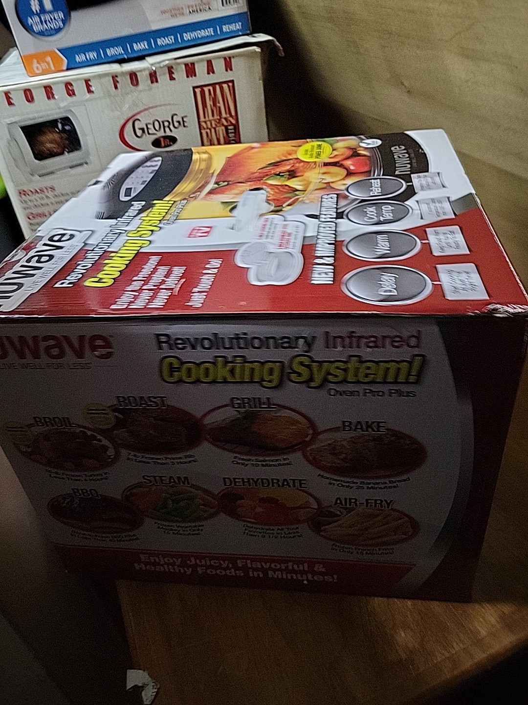 NuWave 20631 Infrared Pro Plus Oven Black Cooking System NOB Open Box