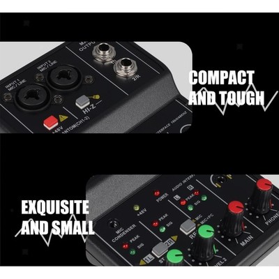 USB Audio Interface Low Latency Audio Mixer Console Interface für Streaming