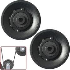 2 Pack Fitness Equipment Pulley Universal Bearing System Gym Workout Wheel Nylon