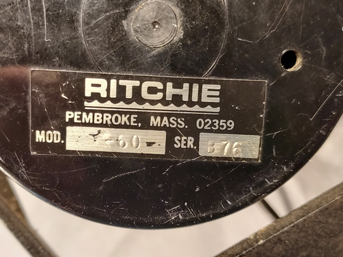 Vintage Ritchie illuminated Marine Compass, Pembroke Mass. USA Model #60 - 3.25" - Bild 8 von 9
