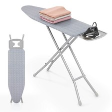 Foldable 57" x 15" Ironing Board w/ 7-Level Height Heat-resistant Ironing Cover