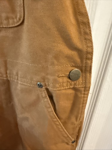 Carhartt Overalls Bibs Double Knee Kids Youth Boys Size 10 Workwear Farm Utility - Picture 7 of 9