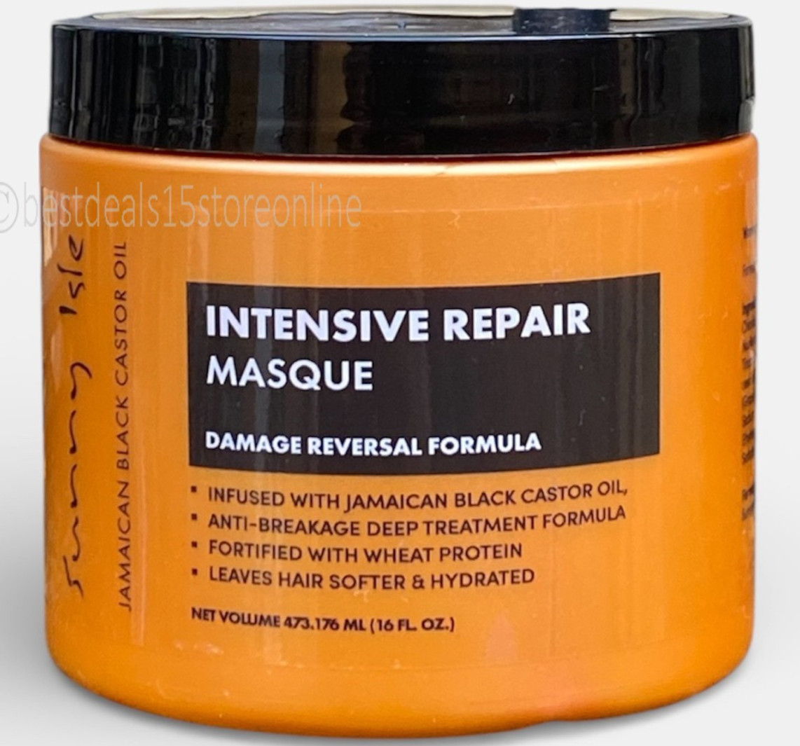 Sunny Isle Jamaican Black Castor oil Intensive Repair Masque 16 fl.oz (473ml)