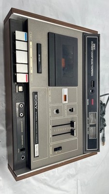 SONY TC-160 Closed Loop Dual Capstan Stereo Cassette Corder | eBay