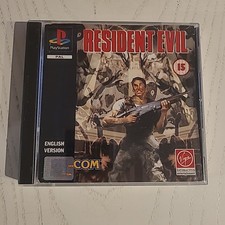 RESIDENT EVIL PRIMA EDIZIONE PAL UK PLAYSTATION 1 PS1 COMPLETO 