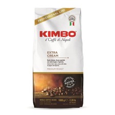 Kimbo EXTRA CREAM 1kg ganze Kaffeebohnen, Arabica Robusta, napolitanisch, Crema