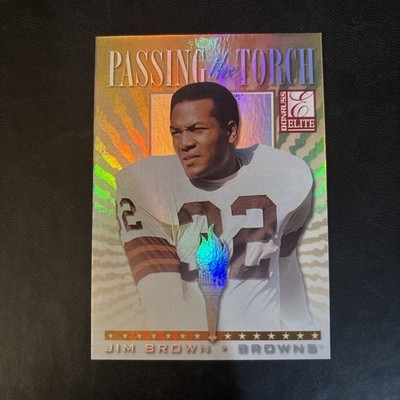 1999 Donruss Elite - Passing the Torch Jim Brown #11