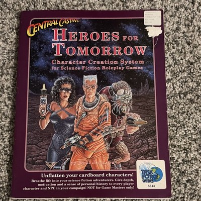 Task Force Games Central Casting Heroes for Tomorrow 1991 #8543 Ages 17+