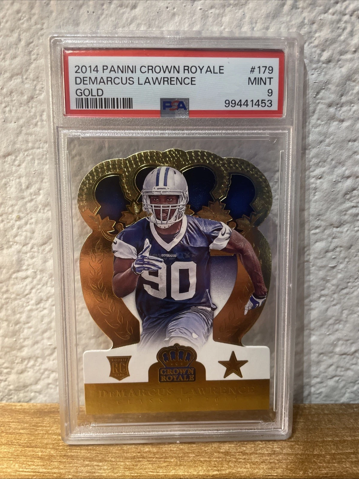 DeMarcus Lawrence Panini Crown Royale #179 Gold