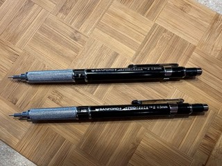 Rare Vtg Lot Of 2 Sanford Pro Touch 0.5mm Drafting Mechanical Pencils