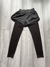 Gym Leggings with Two Layers for Women Yoga Pants