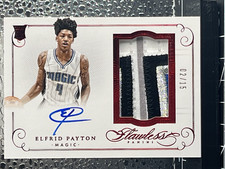 2014-15 PANINI Flawless Patch Auto Emerald ELFRID PAYTON Ruby /15