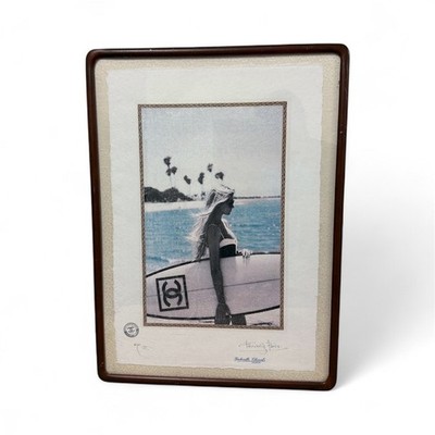 Chanel Paris Framed Art Print Gabrielle Chanel Surfer Girl