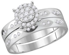 1/3CTW-DIA FASHION TRIO SET