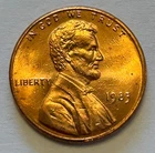 1983-P Lincoln Memorial Cent — photo from another recent sale