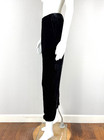 EILEEN FISHER Luxe Velvet Jogger Pants Side-Pockets Black Size Medium - NTSF — photo 1
