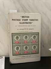Alcock Meredith British Postage Stamp Varieties Illustrated 1949 1st Edition