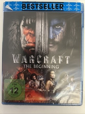 WARCRAFT  The Beginning (Blu-ray) 2016 Fantasy-Action-Epos (FSK 12) - Neu OVP