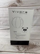 Vivora Luno Classic FELT SITTING BALL with Handle for Home and Office - Gray