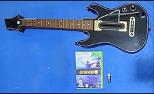 Guitar Hero Live Xbox 360 Bundle W/ Guitar Controller Dongle, Game Tested