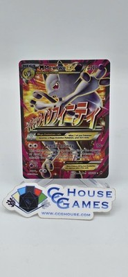 M Mewtwo EX 160/162 XY Breakthrough Full Art Holo Foil *CCGHouse* RA