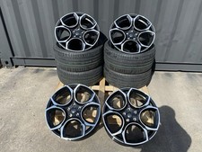 19” VW Golf Queenstown Style Alloy Wheels Black Polished & 235/35/19 Tyres CADDY