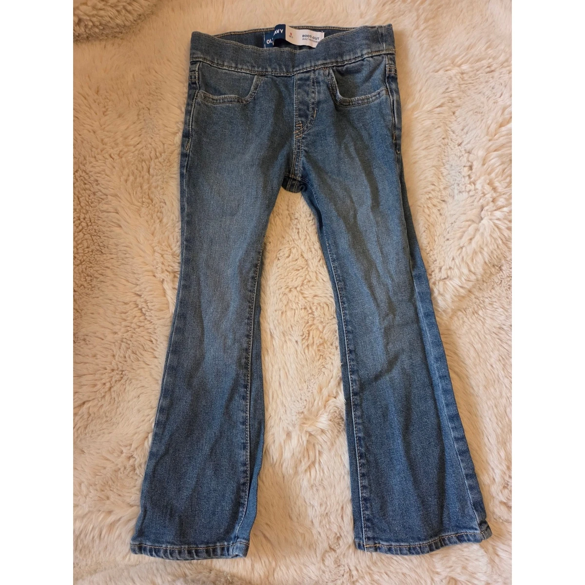 Jeans Boot-Cut Old Navy Taille 14 Pour Fille - Bleu Délavé Moyen - Neuf Sans étiquette