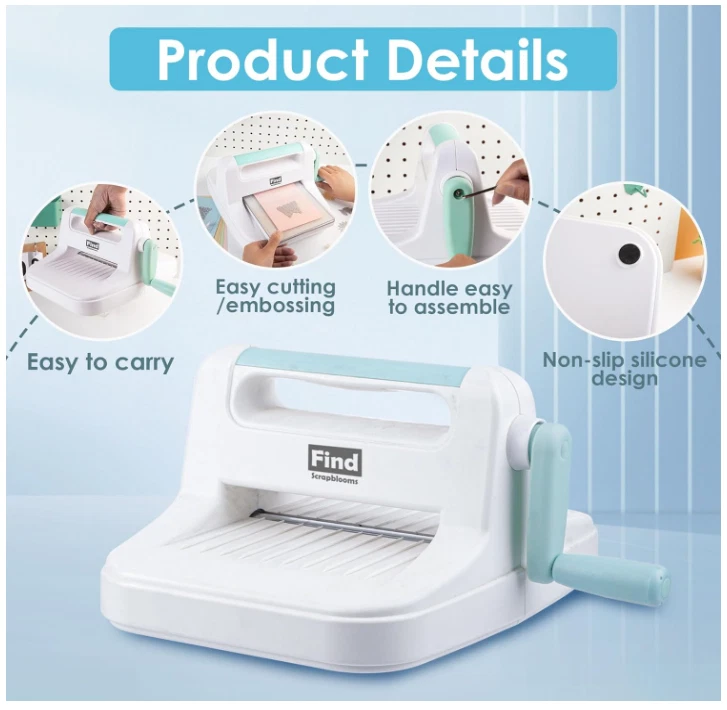 Máquina troqueladora руководство 6» para repujar hacer tarjetas artesanales - Изображение 4 из 4