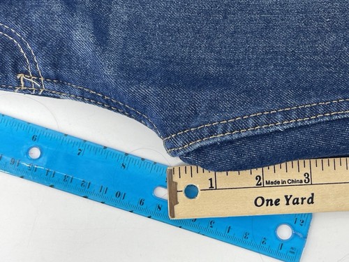 Levis 511 Slim Fit Straight Leg Jeans Boys Youth Size 14 W27 L 29 Blue Denim - Picture 9 of 11