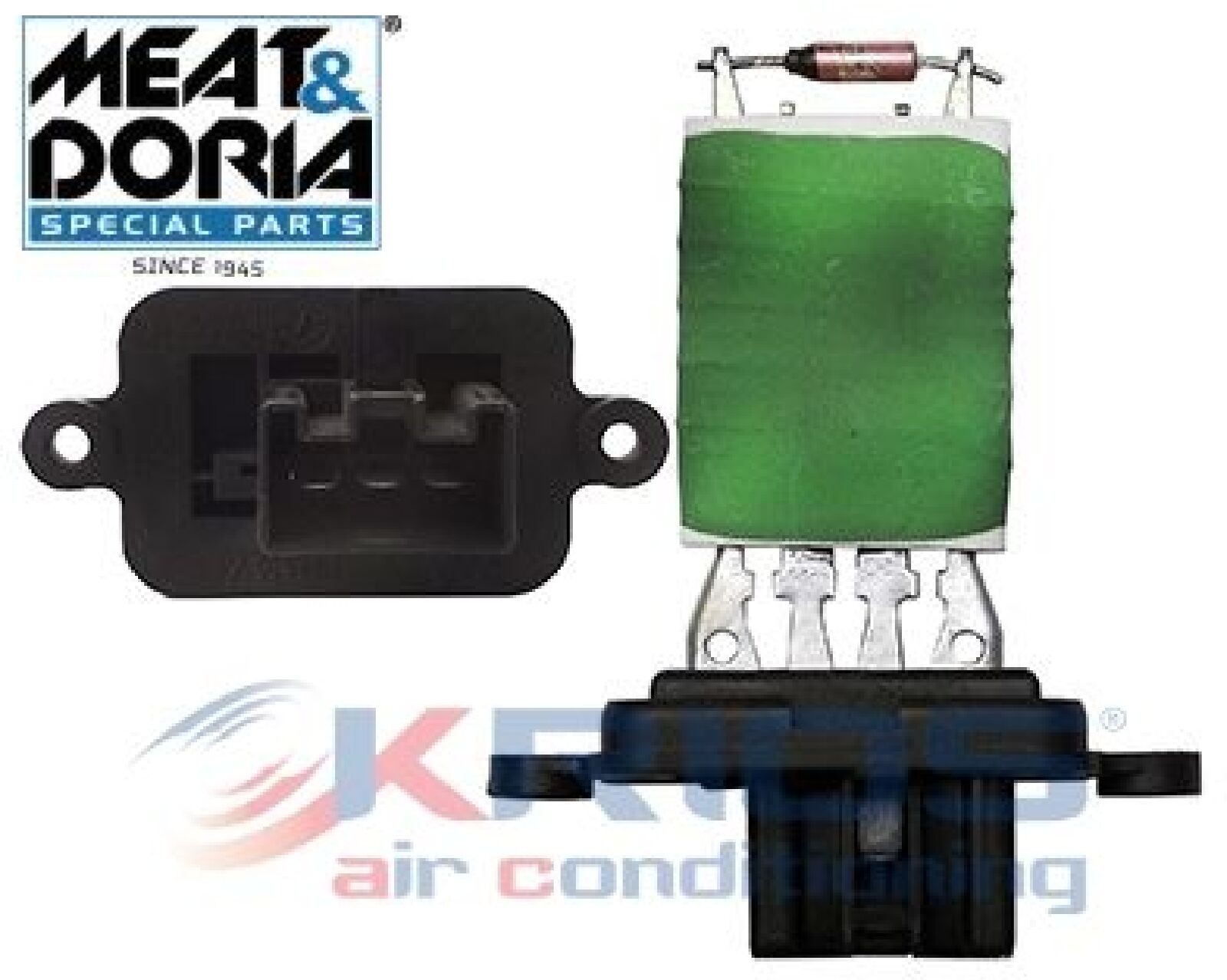 MEAT & DORIA K109037 Widerstand für Innenraumgebläse für Fiat für Lancia