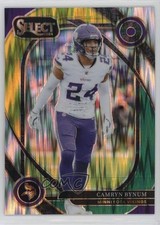 2024 Panini Select Club Level Green & Yellow Shock Prizm Camryn Bynum #234 1pi4