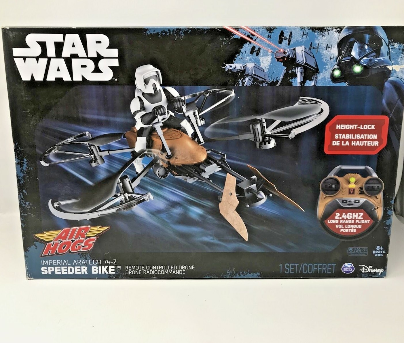 air hogs star wars speeder bike drone
