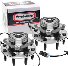 8 Lug 4WD Front Wheel Bearing Hub for 01 - 06 Chevy Silverado GMC Sierra 2500 HD