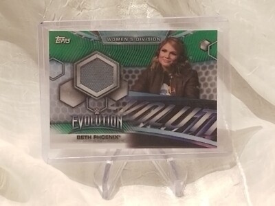 2019 Topps WWE Womens Division Beth Phoenix - Evolution Mat Relic #111/150 MR-BP