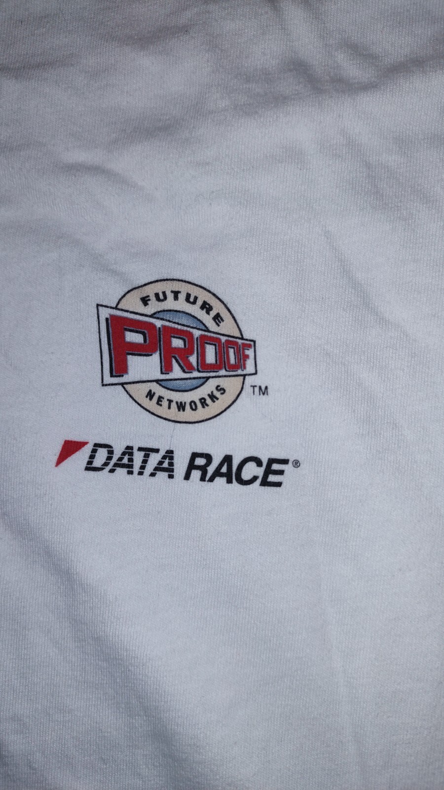 Vtg Future Proof Network Data Race Crew neck Shor… - image 3