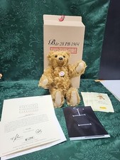 Steiff Bear PB 28 Replica 404115 Bear 28 PB 1094, Ltd Ed, Box/COA Open Box 