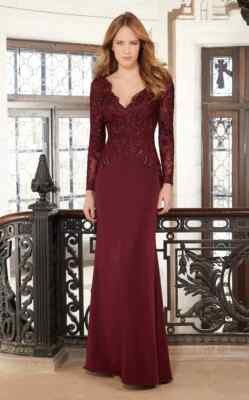 new york lace mother of the bride dresses MGNY Madeline Gardner New York 72820 Amelishan Bridal