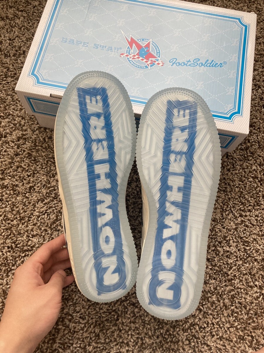 im2ful 2ful bapesta v2 Last Orgy White/Blue Sneakers Size 8.5 | eBay 