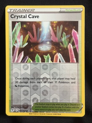 Crystal Cave - 144/203 - Evolving Skies - Reverse Holo - NM / Pack Fresh