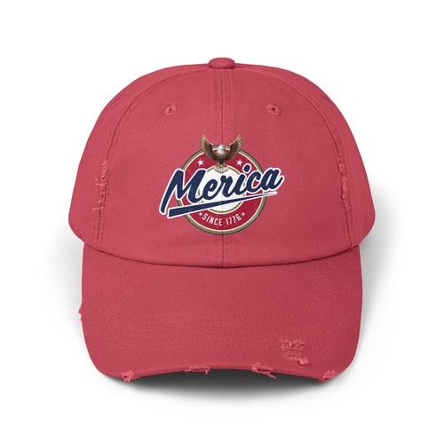 American Distressed Cap Vintage Classic 4th of July Patriotic DTF Printed Gift - Picture 23 of 24