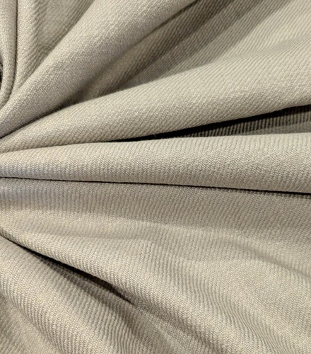 Pierre Frey "Croisé Collobrières" Isabelle Gray Linen Blend Twill- 5 Yards - Picture 6 of 7