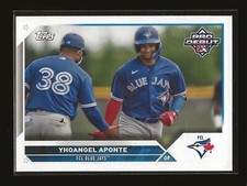 2023 Topps Pro Debut Yhoangel Aponte Base Card FCL Blue Jays (#PD-34)