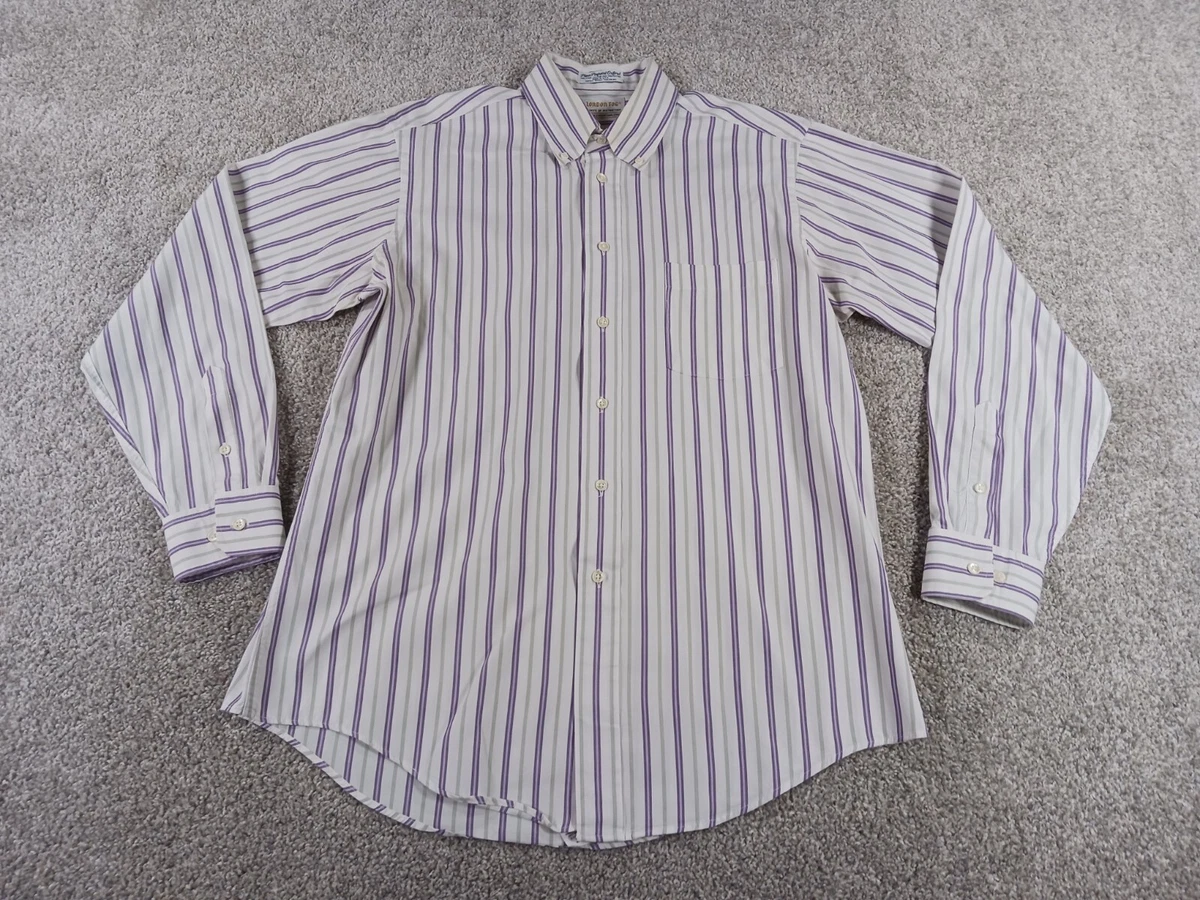 White pinpoint hotsell oxford dress shirt