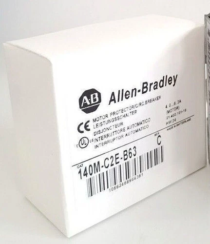 In Stock Newest In Box Original Allen-Bradley AB 140M-C2E-B63 Circuit Breaker - Bild 2 von 4
