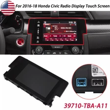 OEM Navigation Display Touch Screen 39710-TBA-A11 FOR 2016-18 Honda Civic Radio