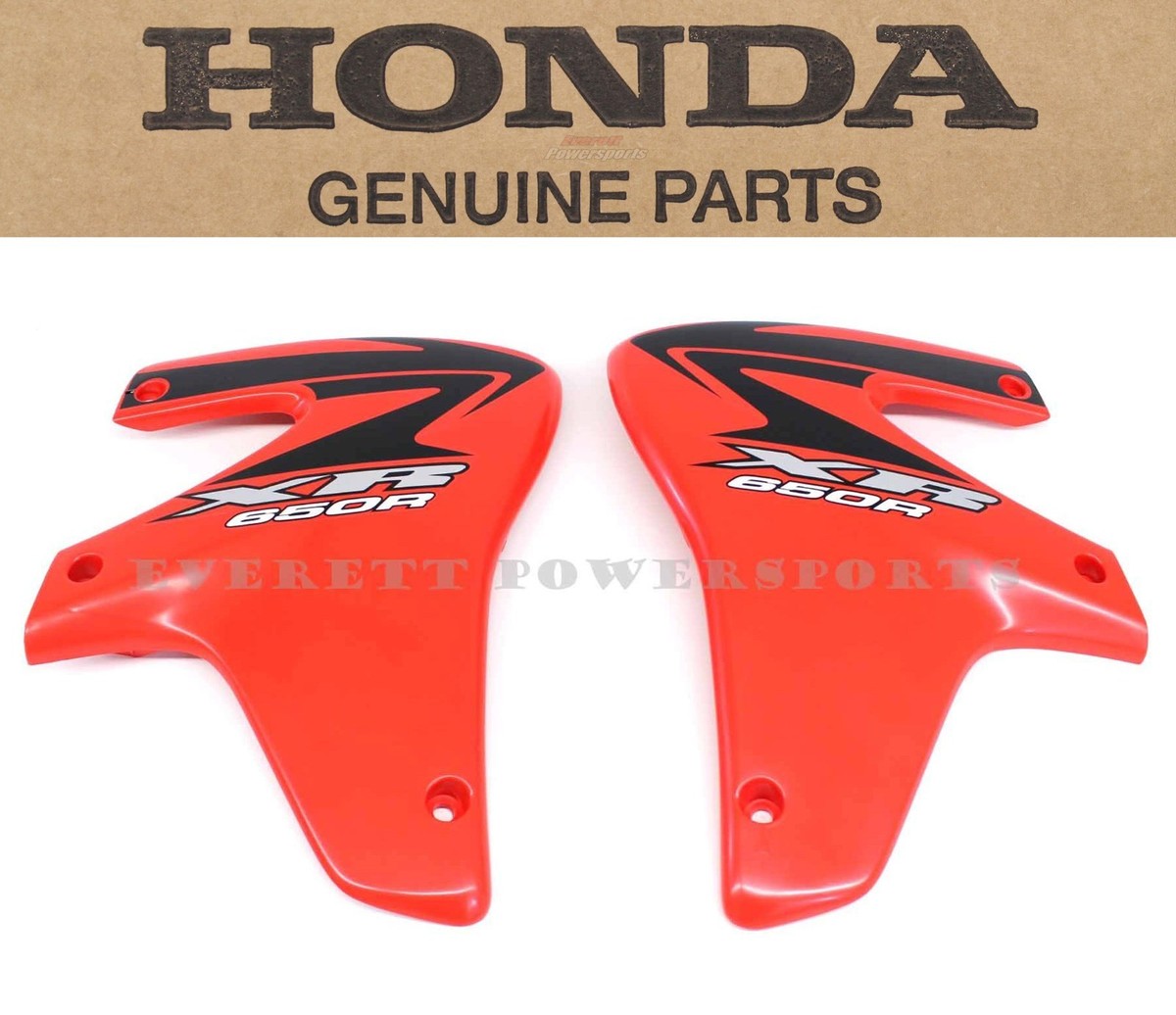 Radiator Shroud Set XR650 R 00-07 OEM Left Right Plastic Honda