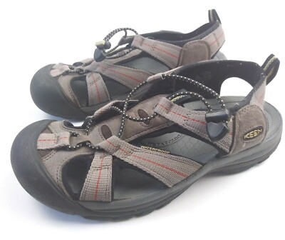 KEEN Men’s Gray Sandal with Red Trim size 7 keen mens hiking shoes/sandals size 7 | Mercari main image 4