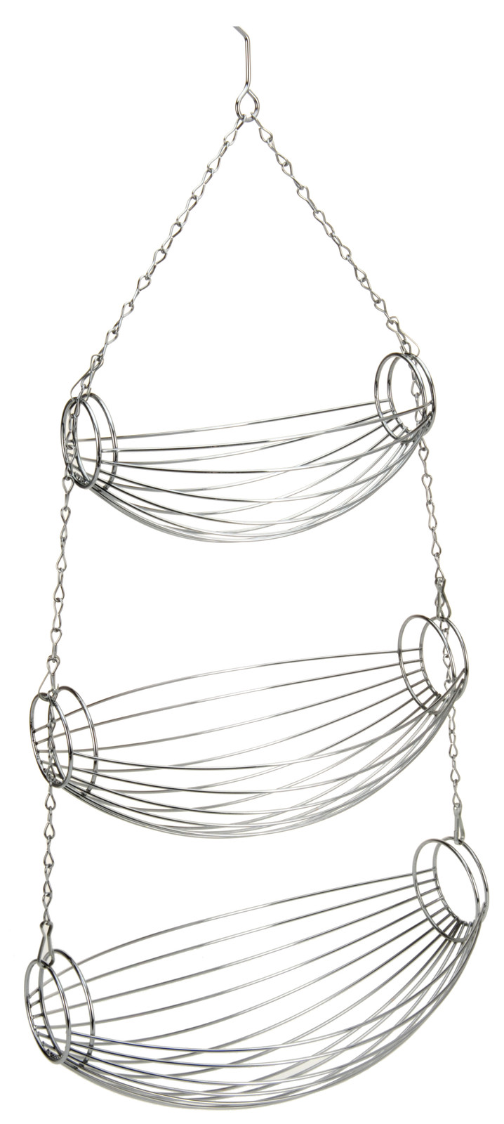 Obstkorb Hängekorb Gemüseampel Hänge-Etagere Gemüse-Korb Küchenampel Hänge-Regal