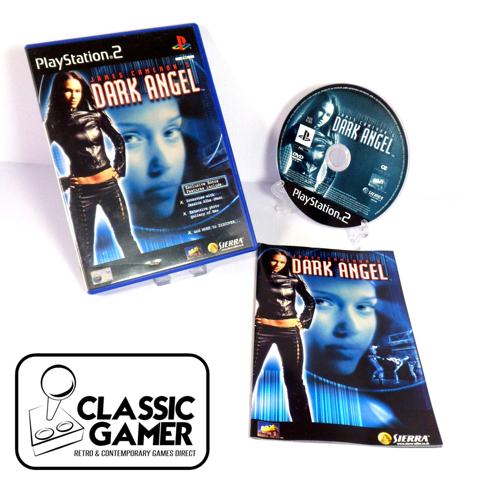 Dark Angel (James Cameron's) (PS2) *NEAR MINT*